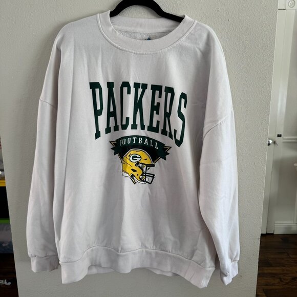 Green Bay Packers Football Sweatshirt by Gameday Couture - Women's L - Picture 1 of 4